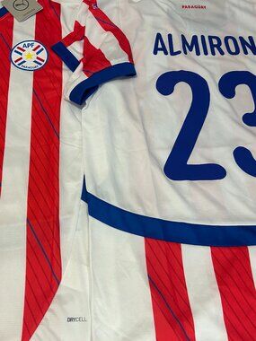PARAGUAY National Team MIGUEL ALMIRON JERSEY Men's Sz M,L,XL,2XL NWT by Puma